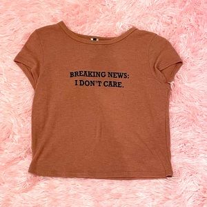 Pj shirt super soft peachy orange